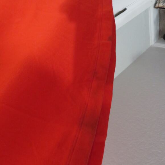 Athleta Womens Sz S Santorini Red Orange Mini Jersey Dress Racer Back Sleeveless - Picture 7 of 10